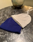 Light grey cashmere beanie