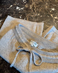 CASHMERE SHORTS LIGHT GREY